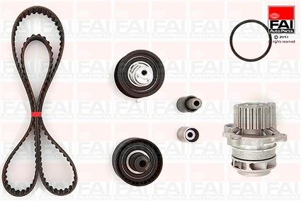 FAI AUTOPARTS Vesipumppu + jakohihnasarja TBK141-6129